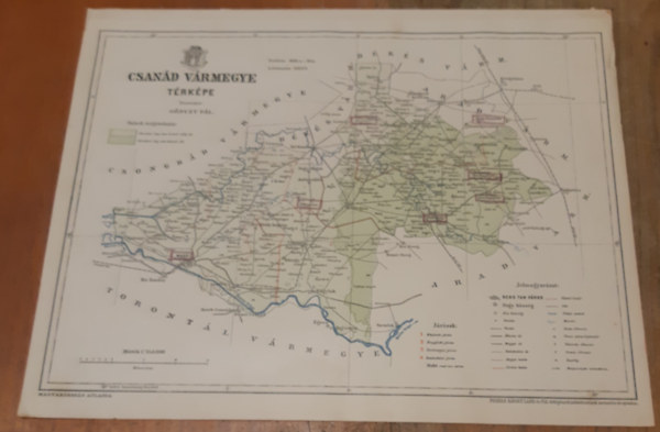 Csan�d V�rmegye t�rk�pe