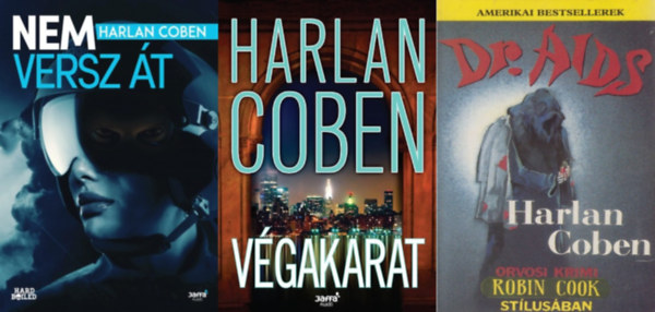 Harlan Coben - 3 db Harlan Coben krimi: Nem versz t + Vgakarat  + Dr. AIDS