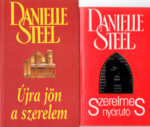 4 db Danielle Steel regny ( egytt ) 1. Szerelmes nyrut, 2. jra jn a szerelem, 3. Vele vagy nlkle, 4. Erszakkal vdolva