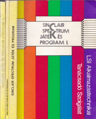 Bernth-Erds-Littvay-Pntek-Rucz-Rusznk - Sinclair Spectrum Jtk s Program I-III.