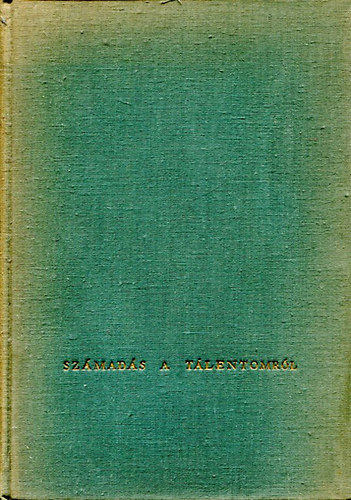 Sz�mad�s a t�lentomr�l