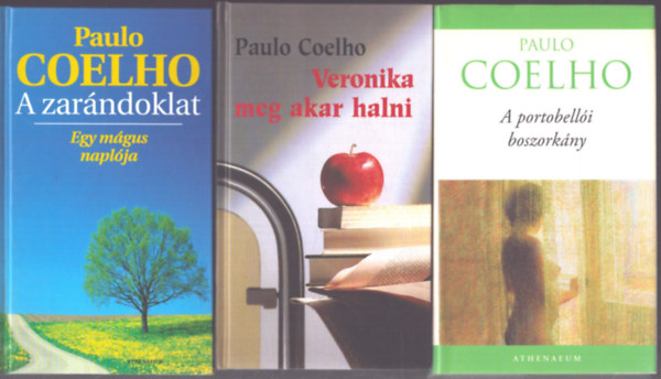 Paulo Coelho - 3 db Paulo Coelho kötet: A portobellói boszorkány - Veronika meg akar halni - A zarándoklat