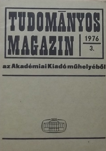 Tudomnyos magazin az Akadmia Kiad mhelybl 1976/3.