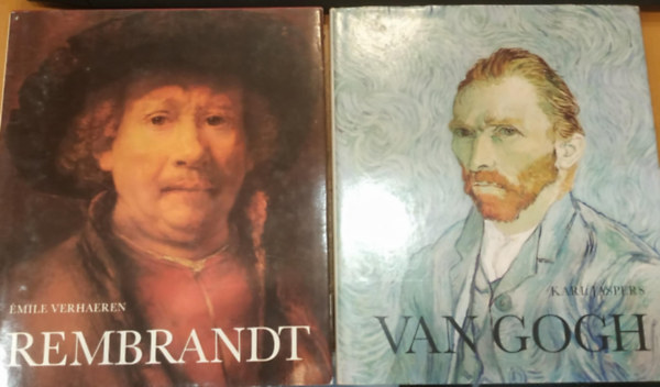 2 db klasszikus fest: Rembrandt + Van Gogh