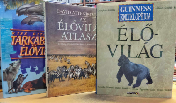 Az lvilg atlasza + lvilg (Guiness enciklopdia) + Tarkabarka lvilg (3 ktet)