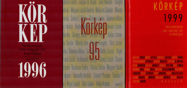3 db Krkp 1995, 1996, 1999. ktet.