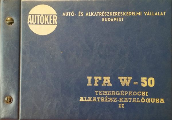 IFA W-50 teherg�pkocsi alkatr�sz-katal�gusa II.