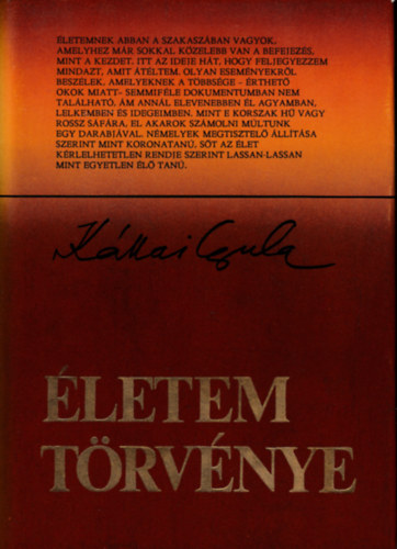 Kllai Gyula - letem trvnye