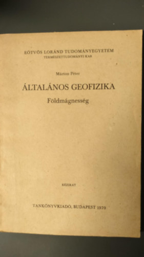 ltalnos geofizika - Fldmgnessg