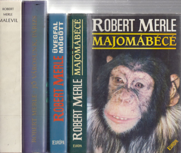 4 db. Merle ktet (Majombc + vegfal mgtt + J vrosunk, Prizs + Malevil)