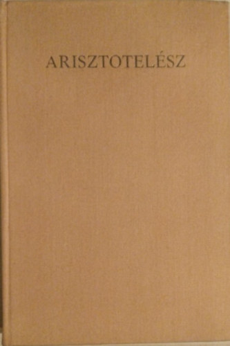 Arisztotelész - Nikomakhoszi ethika