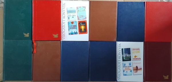 12 db Reader's Digest v�logatott k�nyv