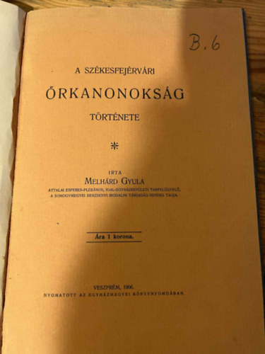 A sz�kesfej�rv�ri �rkanonoks�g t�rt�nete