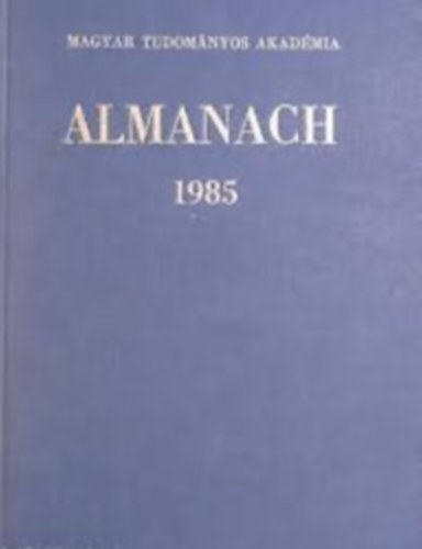 Antal Jnosn  (szerk.) - Almanach 1980