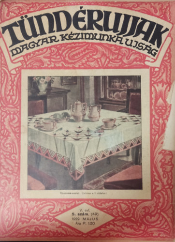 Szegedy Ila s W. Bartha Emma  (szerk.) - Tndrujjak 1929. V vf. 5. (49) szm