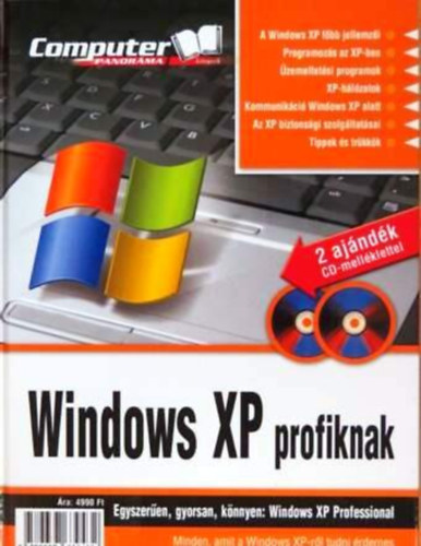 Windows XP profiknak + 2 CD-ROM