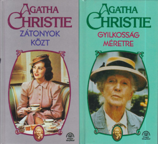Agatha Christie - Z�tonyok k�zt + Gyilkoss�g m�retre (2 m�)