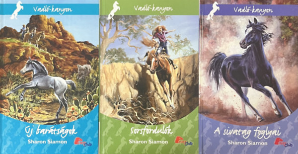 �j bar�ts�gok, Sorsfordul�k, A sivatag foglyai - PonyClub 3 k�tet