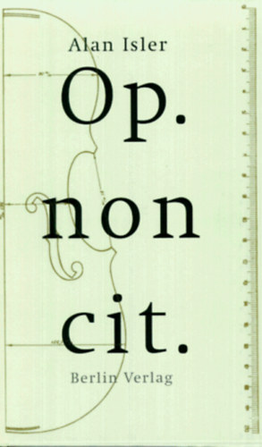 Alan Isler - Op. non cit