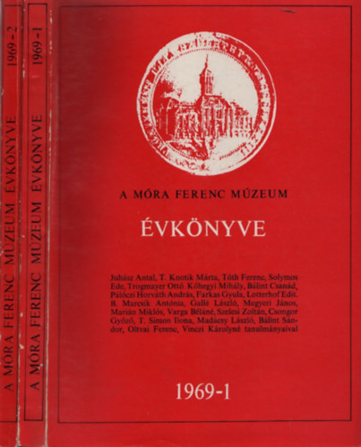 A Mra Ferenc Mzeum vknyve 1969/1-2.