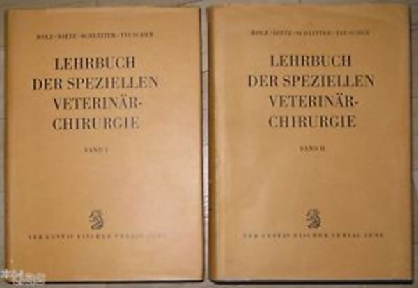 Lehrbuch der Speziellen Chirurgie I-II.