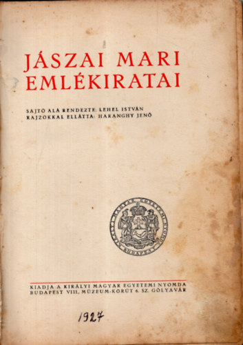 Jszai Mari emlkiratai