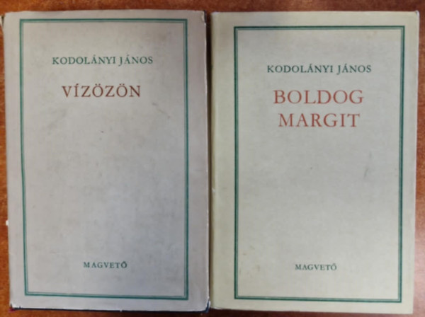 2db Kodolnyi Jnos knyv :Vzzn - Boldog Margit