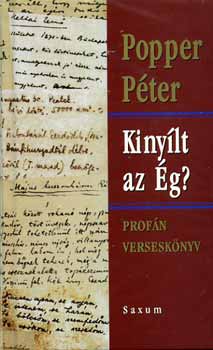 Kinylt az g? - Profn versesknyv