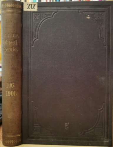 Budapesti szemle 1901. (106. ktet, 292, 293, 294. szmok)