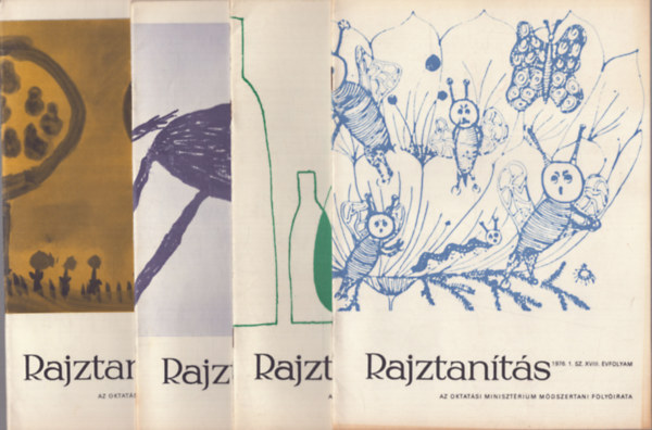 Rajztants - Az Oktatsi Minisztrium mdszertani folyirata - XVIII.vf. 1976/1-4.szm