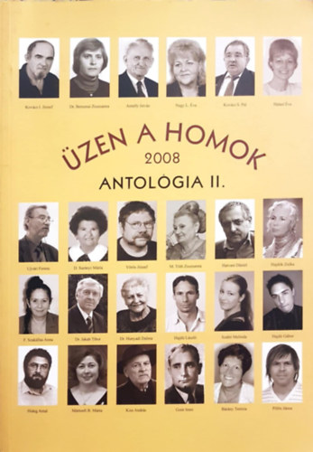�zen a homok 2008. Antol�gia II.(dedik�lt)