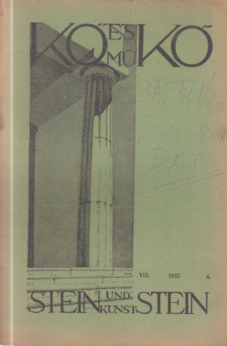 K� �s m�k� VIII. 1932/4.