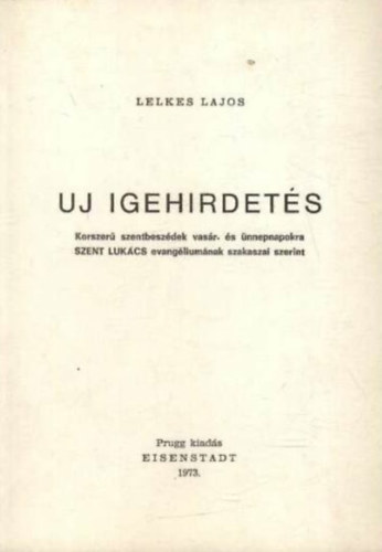 Uj igehirdets