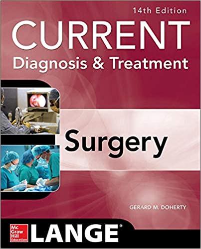 Current Diagnosis & Treatment Surgery - 14th Edition - International Edition
