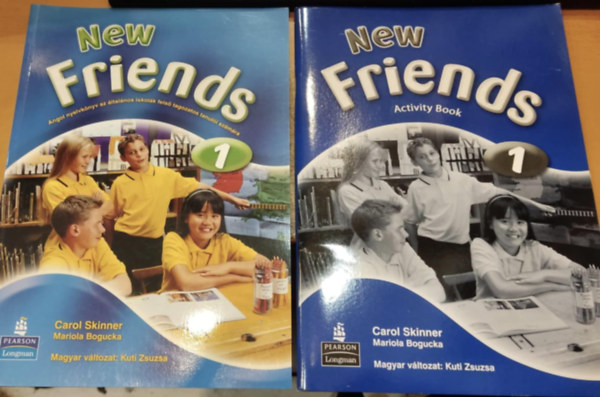 2 db New Friends 1: Activity Book + Angol nyelvknyv az ltalnos iskolk fels tagozatos tanuli szmra