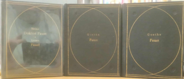 3 db Faust: Faust I-II. + Doktor Faust/ lenau-Faust