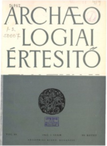 Archaeologiai �rtes�t� - 1962/1