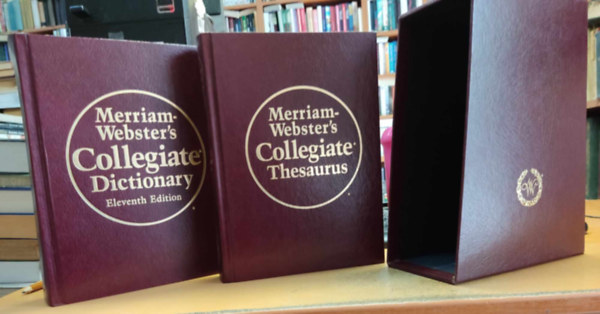 Merriam Webster's collegiate dictionary (eleventh edition) + Thesaurus