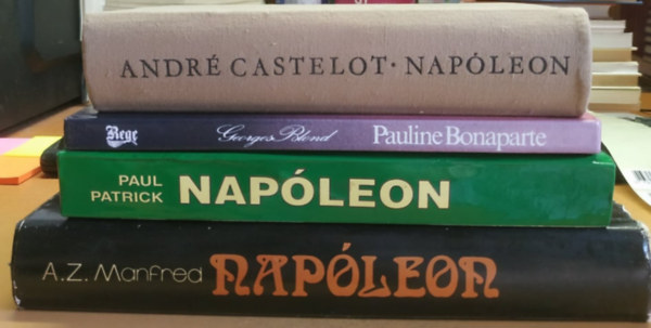 4 db-os Napleon-pakk: Napleon + Napleon: A mernylet titka + Pauline Bonaparte: A hsges szv nimfomnis + Szzadok-Emberek: Napleon