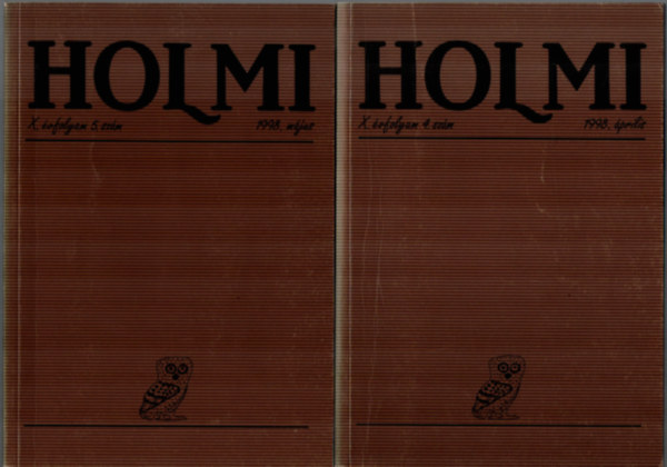 5 db Holmi: 1998/janur, 1998/februr, 1998/prilis, 1998/mjus, 1998/oktber.