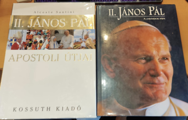 II. Jnos Pl: A zarndok ppa + II. Jnos Pl: Apostoli tjai (2 nagymret ktet)