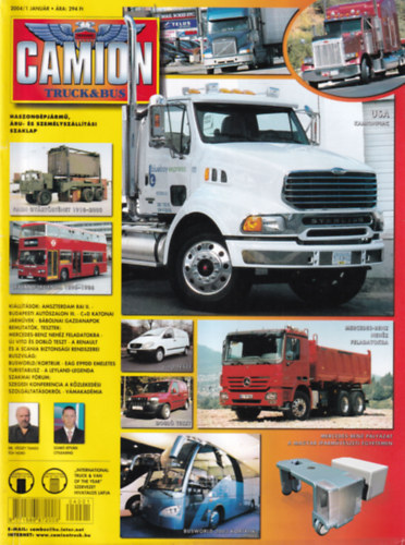 3 db Camion Truck & Bus magazin 2004/1-3. szmok