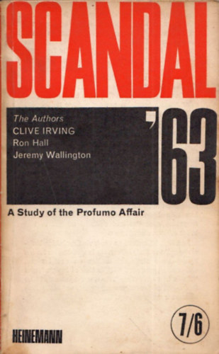 Scandal '63: A Study of the Profumo Affair
