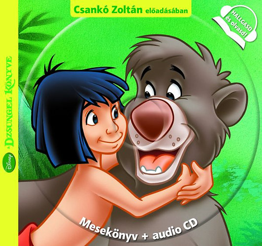 Disney - A dzsungel k�nyve - Mesek�nyv + Audio CD