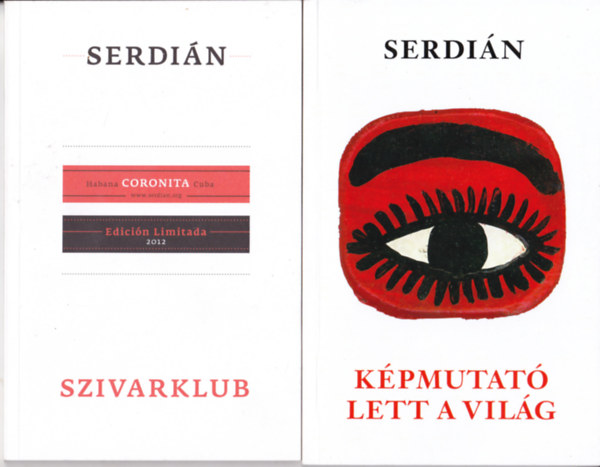 2 db -- knyv: Szivarklub + Kpmutat lett a vilg.