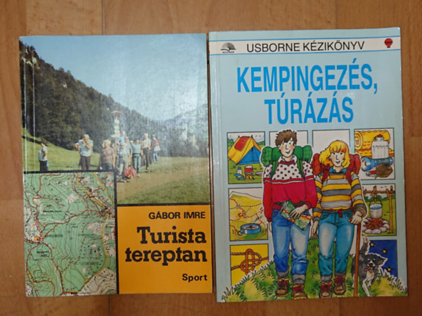 2 alapk�nyv t�r�z�shoz: Kempingez�s, t�r�z�s, Turista tereptan