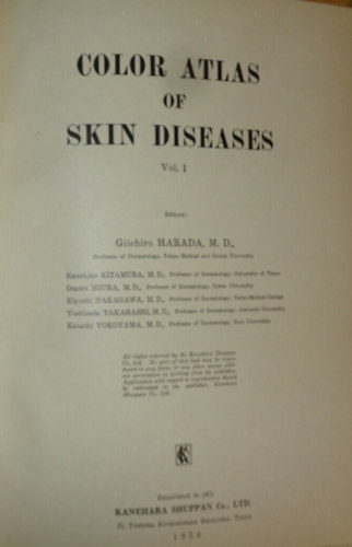Color Atlas of Skin Diseases I-II.