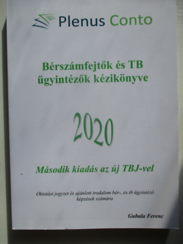 B�rsz�mfejt�k �s TB �gyint�z�k k�zik�nyve 2020