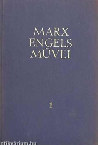 Karl Marx �s Friedrich Engels m�vei I. 1839-1844