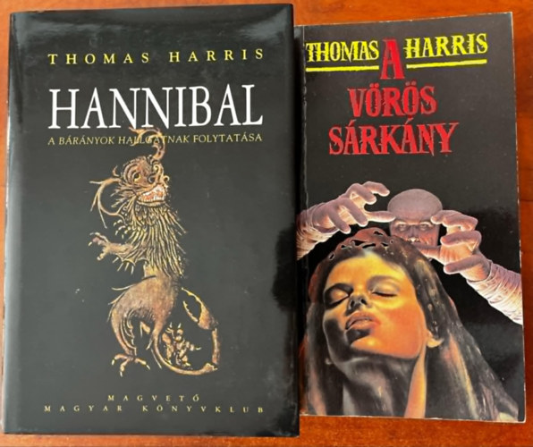 4 db Thomas Harris: A Vrs Srkny + Hannibal